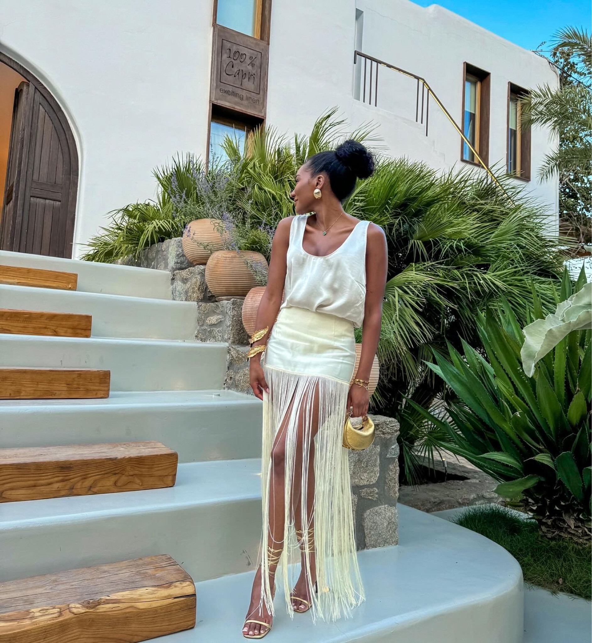 Summer, outfit, cream, skirt, Zara, H&M, COS, river island, primark, new look, silk, dress

#LTKsummer #LTKstyletip #LTKeurope