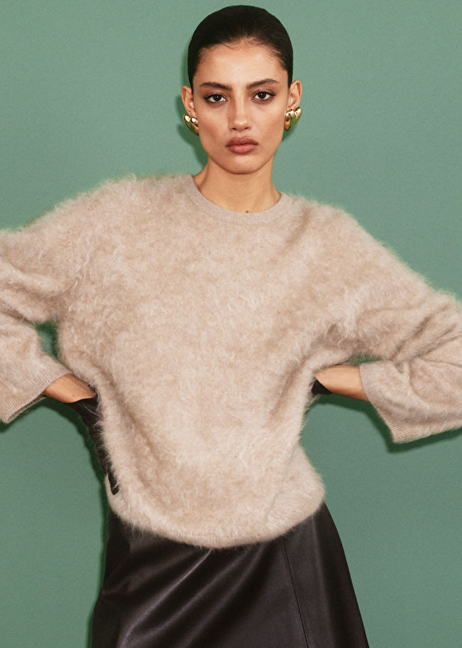 Brushed-Cashmere Jumper | & Other Stories US