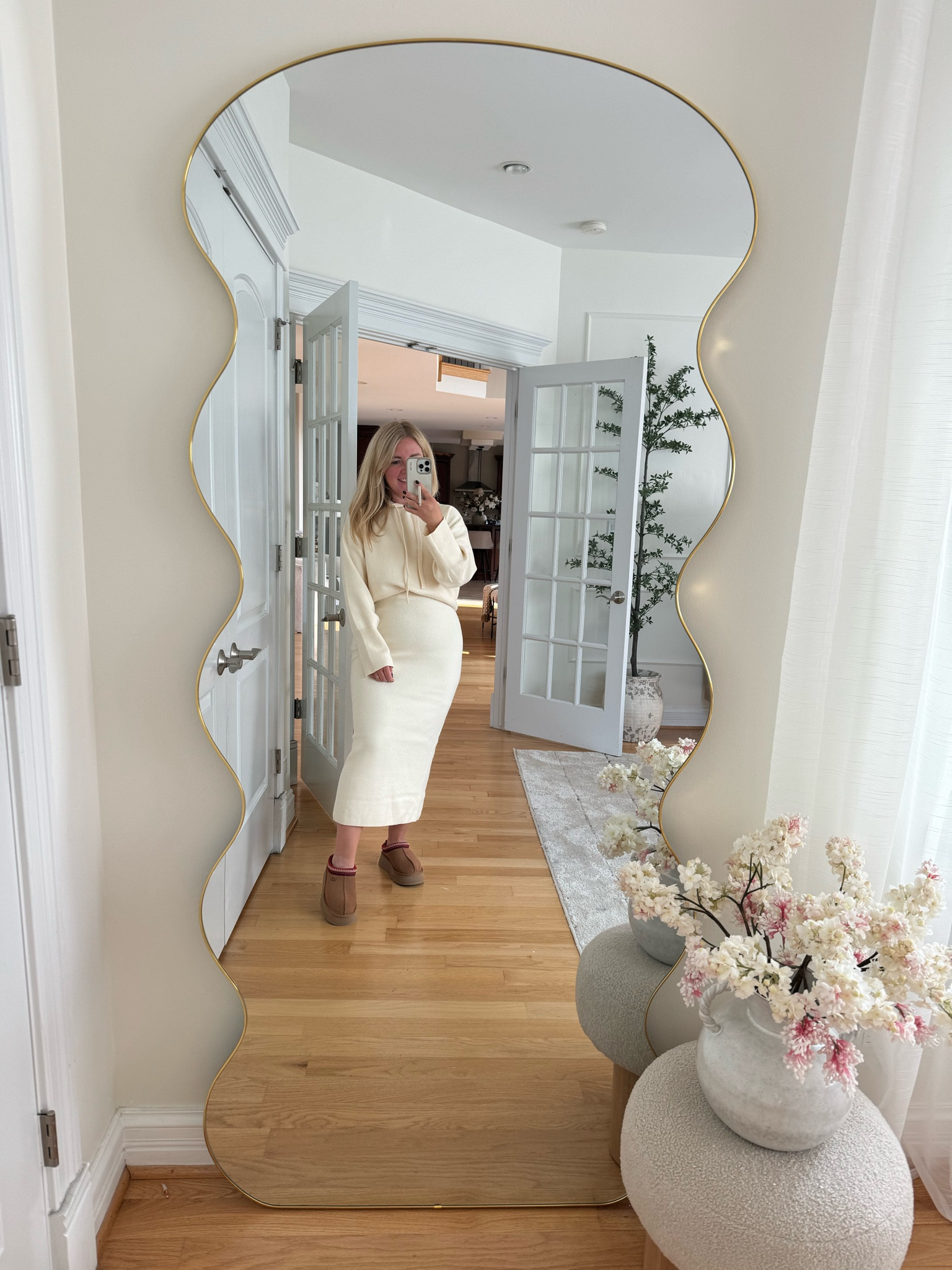 The coziest two piece set for fall and my favorite Ugg slippers! I love the knot material and this color is my favorite! @target @targetstyle #targetstyle #uggtazz #uggs #target 

#LTKFallSale #LTKSaleAlert #LTKFamily