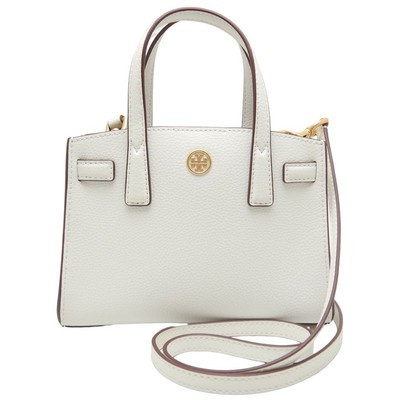 MINT! Tory Burch Handbag Walker Small satchel Leather White /250791  | eBay | eBay US