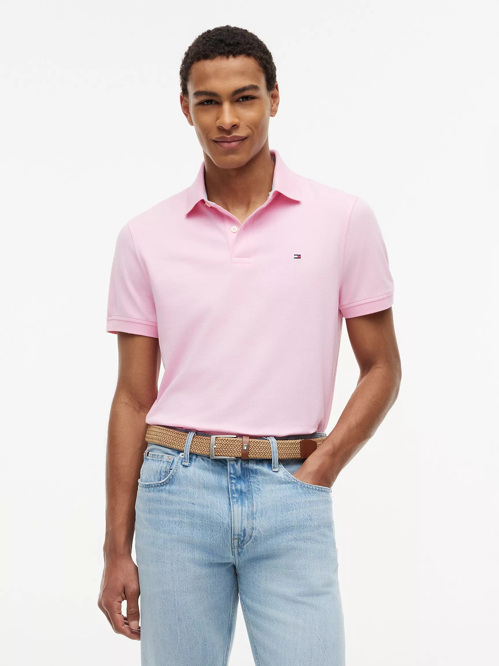 Regular Fit Stretch Tommy Polo | Tommy Hilfiger | Tommy Hilfiger (US)