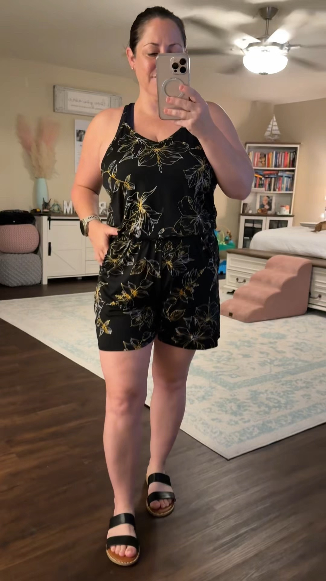 Today’s vibe: cute, comfy, and pretending I didn’t throw this on in 2 minutes 🤭☀️

This Amazon romper is lightweight, stretchy, has pockets 🙌 and is basically the definition of an easy mom outfit for summer. Paired it with my favorite comfy sandals and called it a day 💁🏻‍♀️

If there’s a cute romper out there… trust me, I’m gonna find it 🤍

#amazonfashion #romperstyle #momstyle #summeroutfit #ltkfinds

#LTKootd #LTKPetite #LTKMidsize