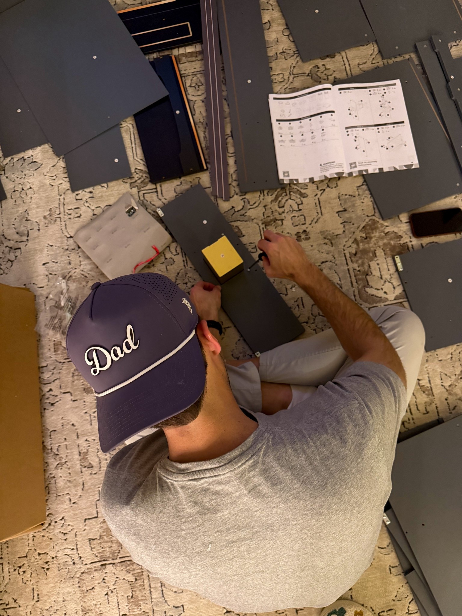 Last minute gift idea for the new dad/dads to be! This dad hat still arrives by Christmas in white 🫶🏻 

#LTKMens #LTKFindsUnder50 #LTKGiftGuide