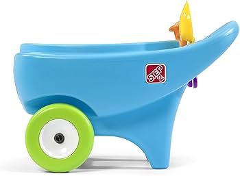 Step2 Springtime Wheelbarrow – Blue – Toddler Role Play Garden Toy – Toddler Wheelbarrow | Amazon (US)