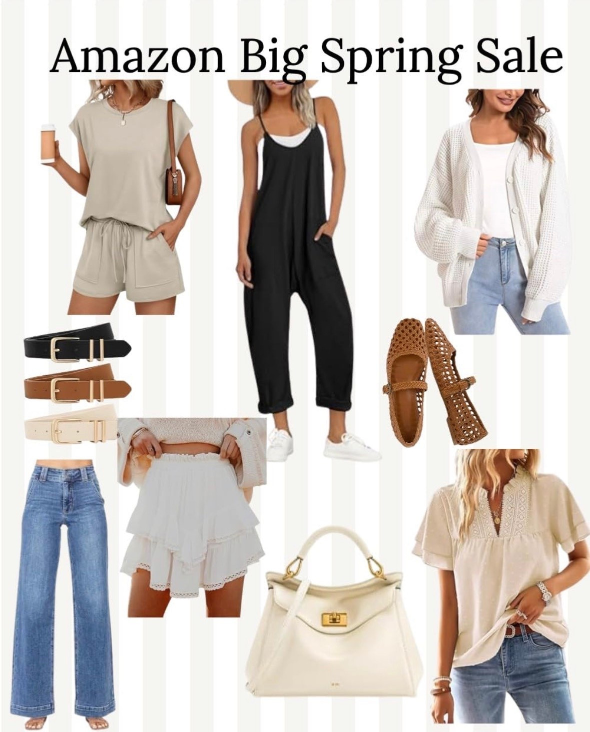 Amazon big spring sale. These are my favorite picks for spring outfit 2026.

Amazon bag, amazon belts, amazon tops for work, casual outfit ideas from amzon  

#LTKootd #LTKSaleAlert #LTKgrwm
