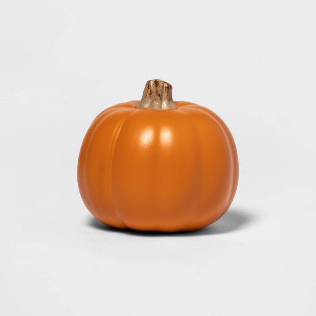 5" Carvable Faux Halloween Pumpkin Orange - Hyde & EEK! Boutique™ | Target