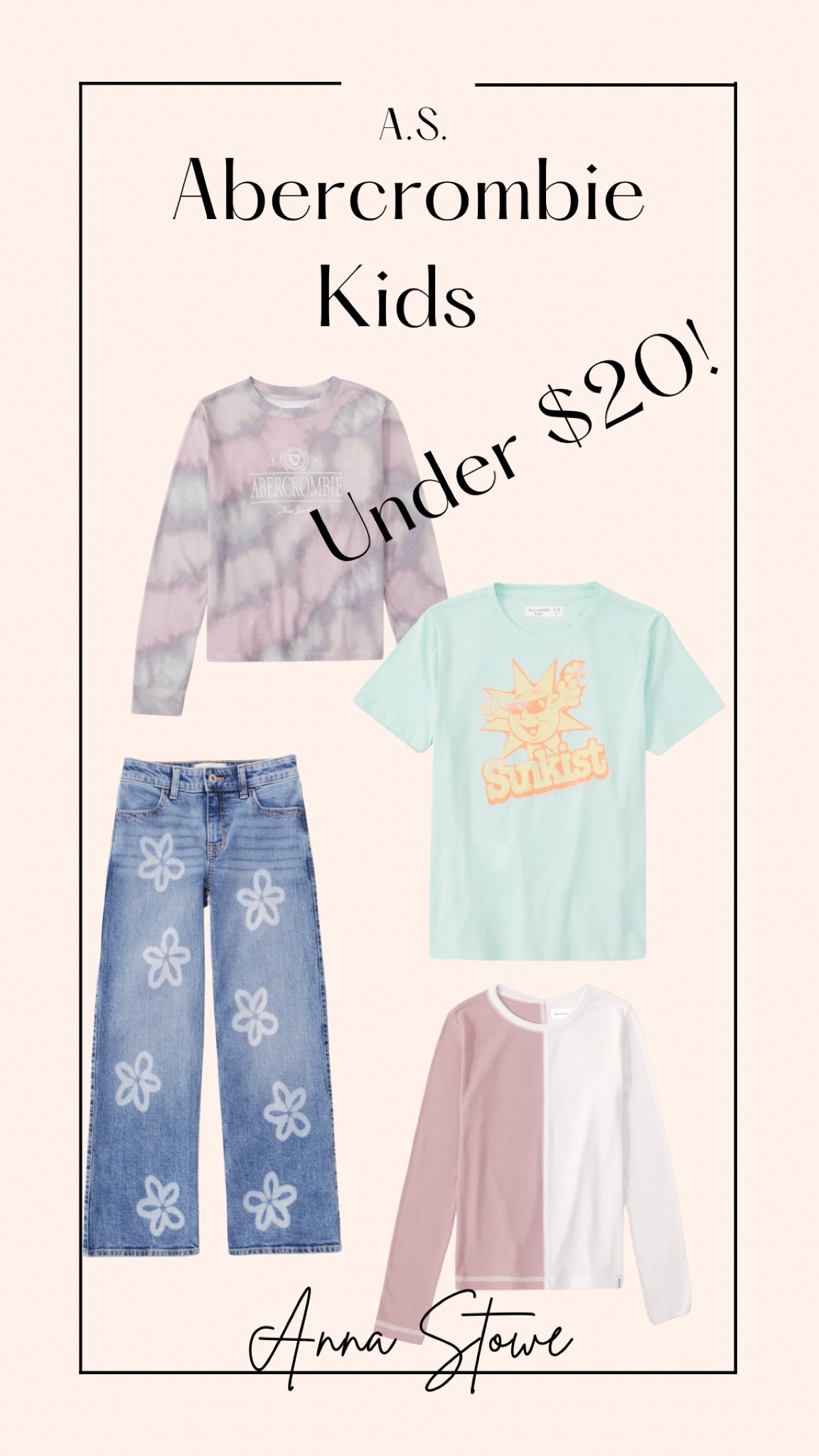 Huge Abercrombie Kids sale! All of these pieces are under $20! 

#LTKkids #LTKsalealert #LTKSale