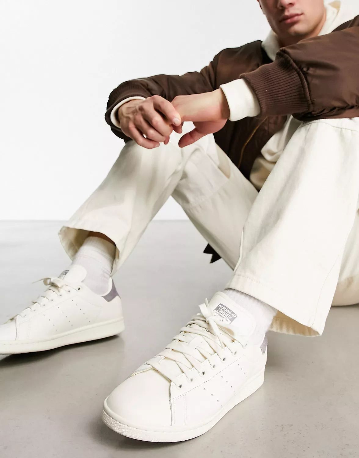 adidas Originals Stan Smith sneakers in off white | ASOS (Global)