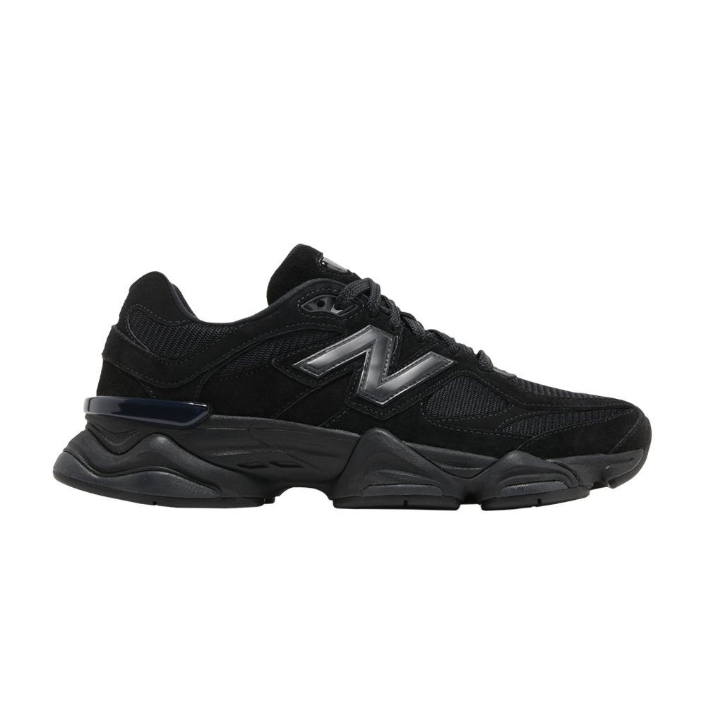 New Balance 9060 'Triple Black Suede' | Men's Size 4.5 | GOAT