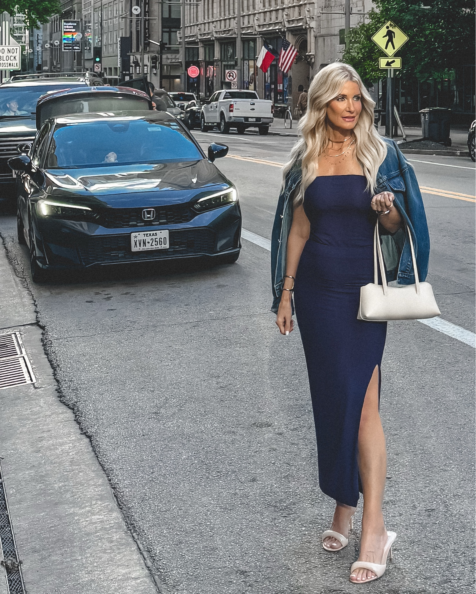 Effortless night-out look 🤍 This navy 2-piece set is under $100, super soft, and stretchy with a flattering side slit that elevates the whole look ✨
I’m wearing an XS and it fits TTS 

 

#LTKSeasonal #LTKOver40