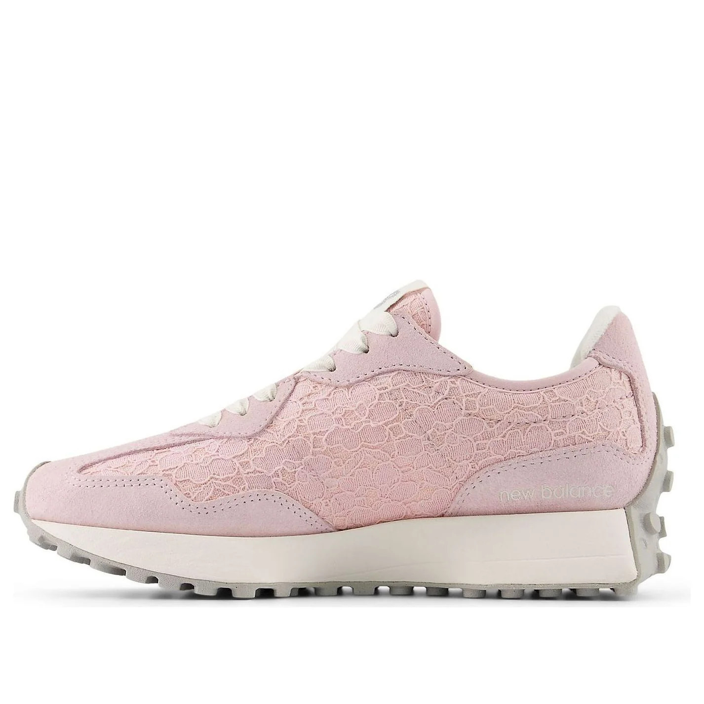 (WMNS) New Balance 327 'Lace Pack Rose Sugar' WS327LCA | KICKS CREW