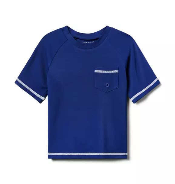 Striped Hem Rash Guard | Janie and Jack