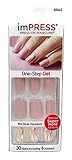 Kiss imPress Manicure Short Length Gel Nails 60662 Shimmer | Amazon (US)