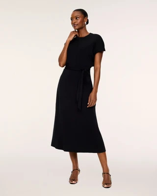 SPANX AirEssentials® Draped Tie-Waist Maxi Dress | Spanx