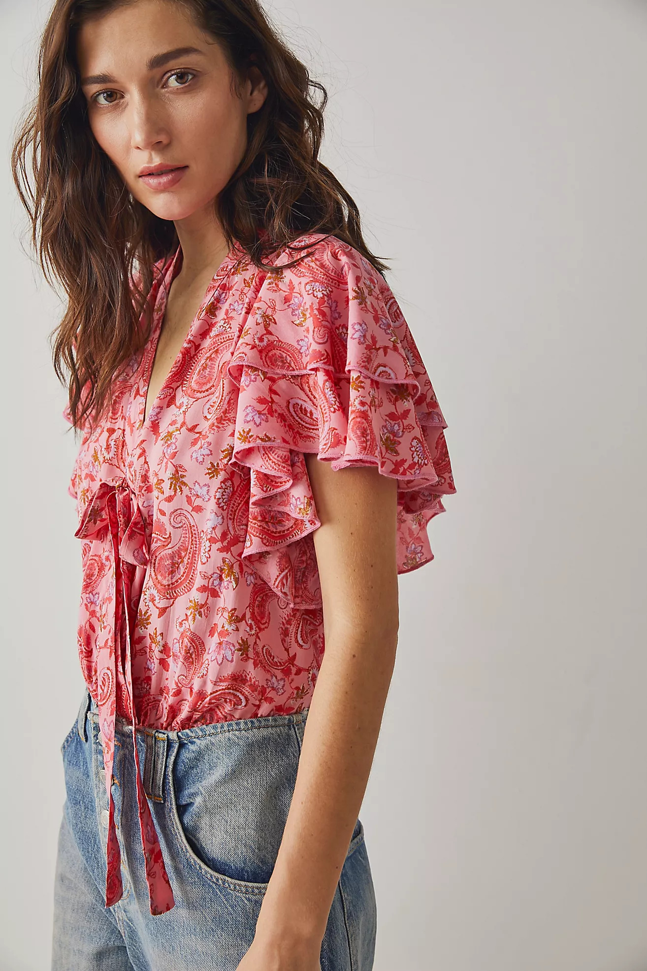 Call Me Later Printed Bodysuit | Free People (Global - UK&FR Excluded)