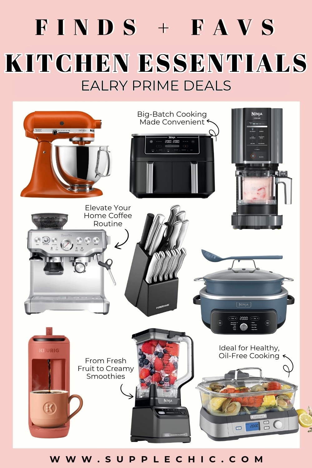 A kitchen feels so much better when everyday tasks take less effort These early Prime deals include appliances and essentials that can make cooking, meal prep, coffee mornings, and baking feel a little easier.Amazon Early Prime Deals, Prime Deals, Amazon Kitchen Finds, Kitchen Essentials, Kitchen Must Haves, Kitchen Appliances, Kitchen Gadgets, Baking Essentials, Coffee Station Essentials @amazon @Walmart

#LTKfoodie #LTKHome #LTKSaleAlert