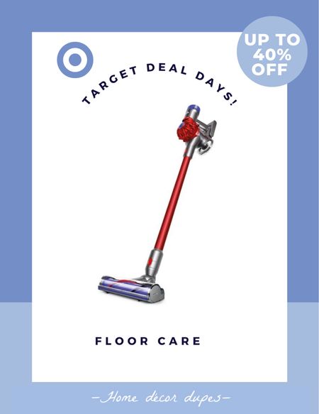 Target deal days are live!! From now through 10/8 get early Black Friday deals with up to 45% OFF!!! No membership required!! 🙌🏻💃🏼

Get some early holiday shopping done and snag some floor care favorites like this dyson vacuum for $299! 🙌🏻 even more linked and save up to 40% off on floor care!

#LTKHoliday #LTKhome #LTKsalealert