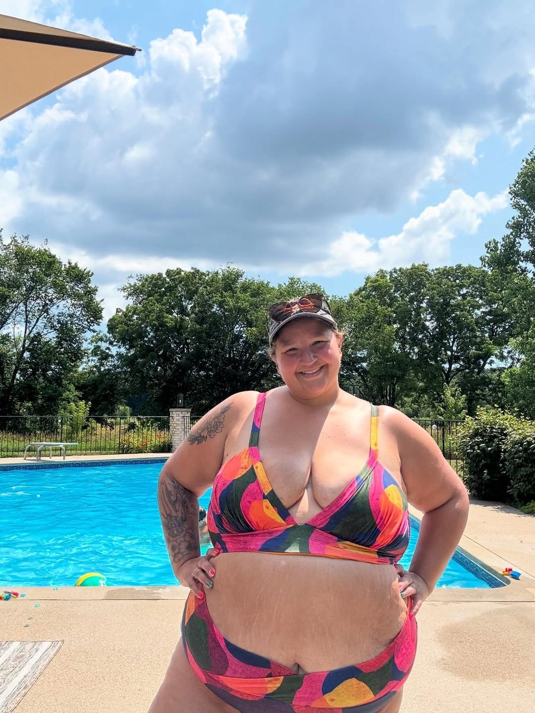 You deserve to be comfortable. Whether that’s a bikini, a one-piece, shorts, or whatever feels good on your body- you don’t have to hide.

#LTKStyleTip #LTKSeasonal #LTKSwim