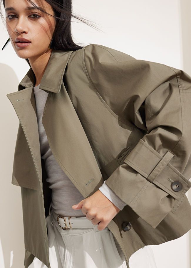 Short Trench Coat Jacket | & Other Stories US