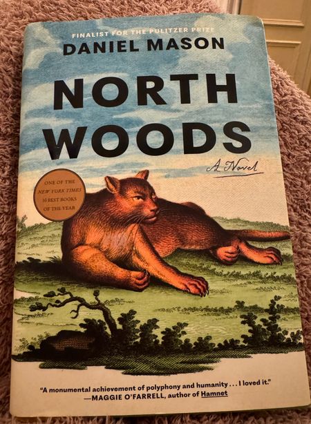 Adding my 2024 reads to this list. 

1. North Woods by Daniel Mason
A phenomenal read that’s hard to put down. It will have you contemplating space, time, and whether or not the past is ever truly gone. I loved it  