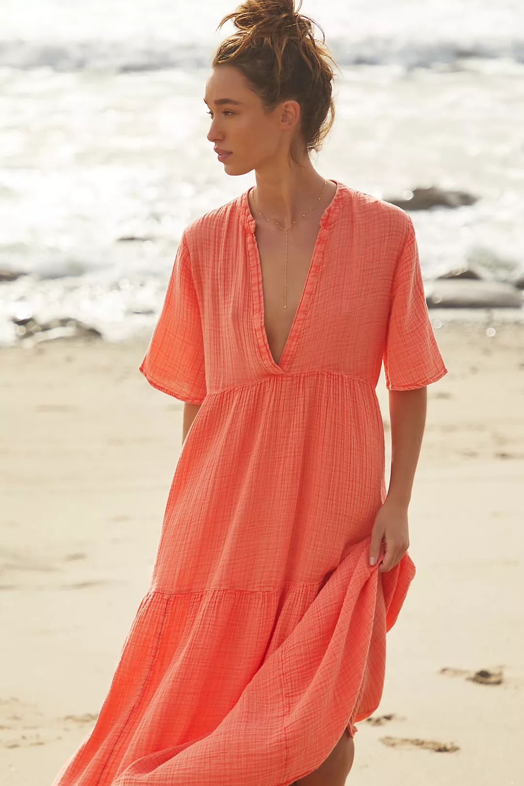 The Kallie Flowy Maxi Dress | Anthropologie (US)