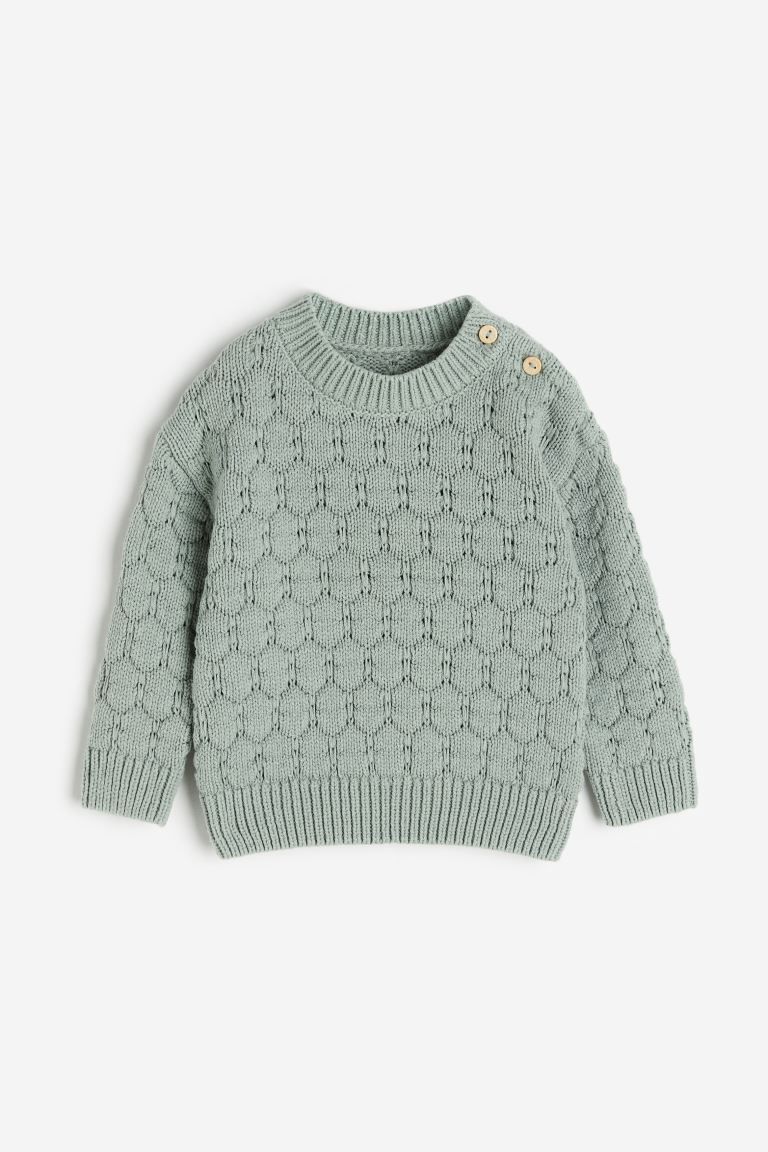 Sweater - Dusty green - Kids | H&M US | H&M (US + CA)