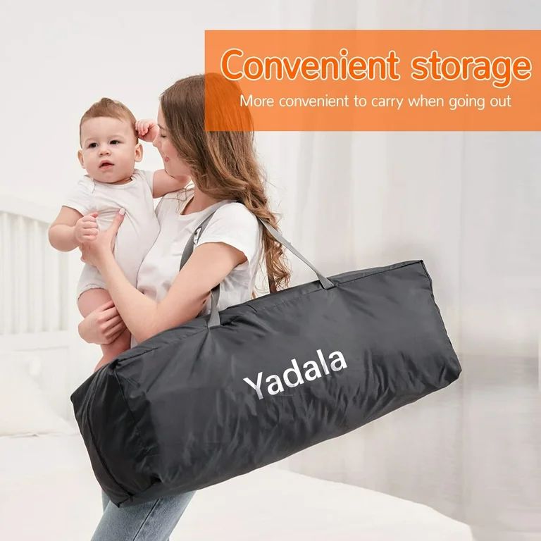 Yadala Baby Playard, One-Press Setup Pack n Play, Portable Playpen for Newborn Baby Toddler | Walmart (US)