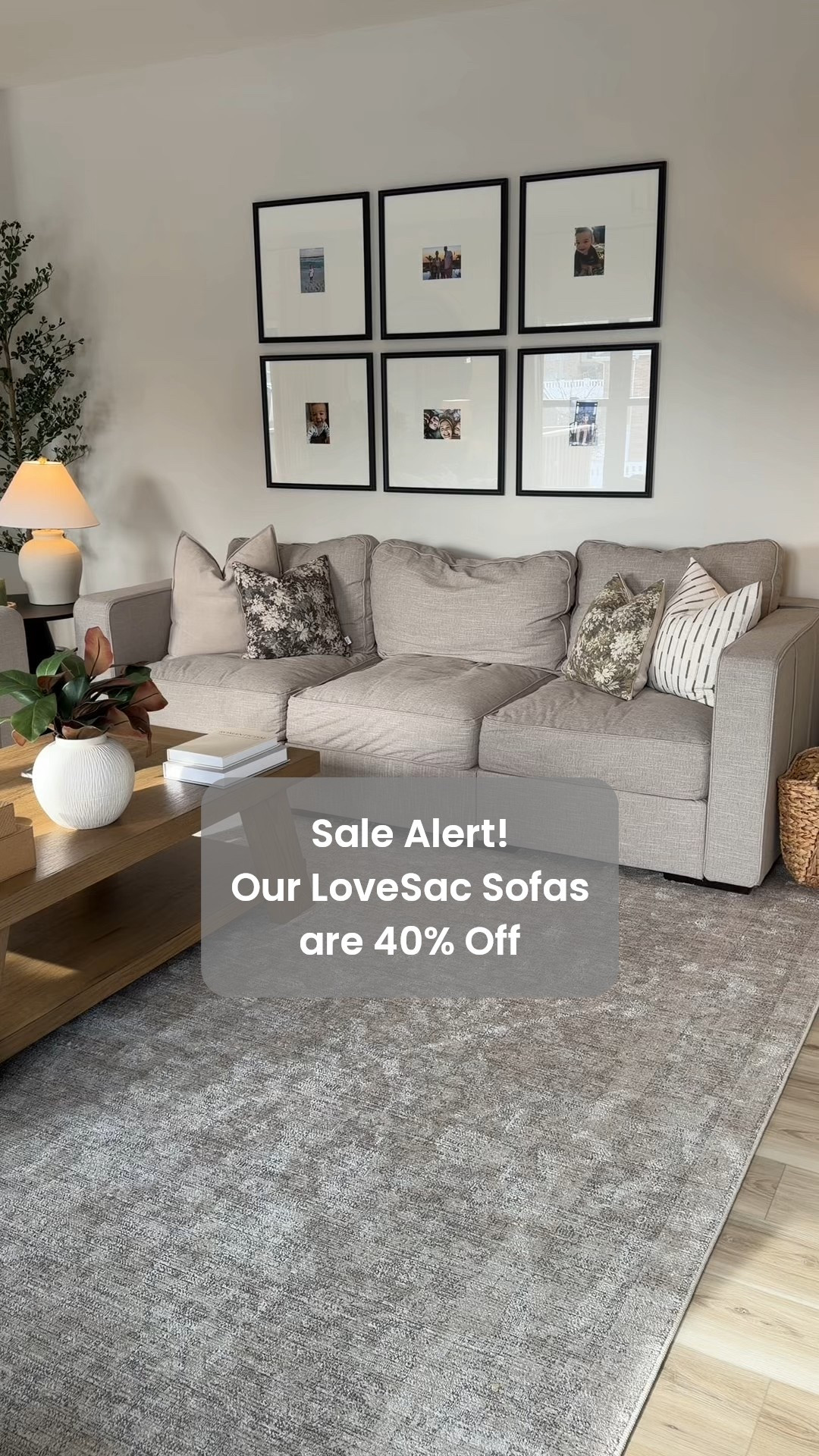 Our LoveSac sactional is 40% Off for their Presidents’ Day Sale! The quality is unmatched, the covers are washable and it’s modular! I love to rearrange it from 2 sofas to a sectional whenever I’d like a little room refresh. 😍
-Cover color - Beachwood Rained Chenille
-Configuration - 3 seat sofa (3 deep seats, 4 standard sides, 1 deep side) 2 seat sofa (2 standard seats, 2 standard sides, 2 angled sides)
-We also have the Stealthtech surround sound and it’s amazing 🙌
@lovesac 

#LTKHome