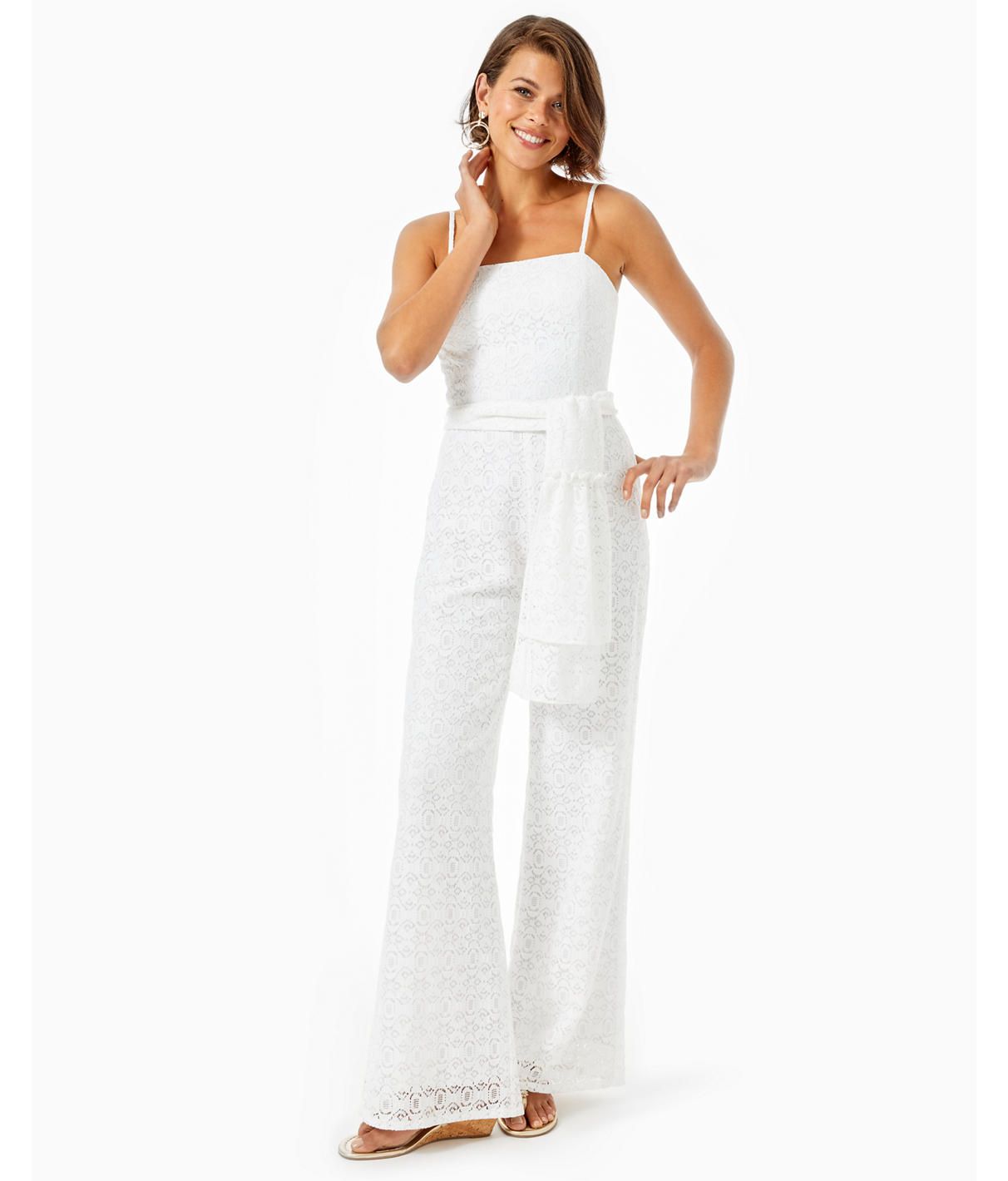 Nila Lace Jumpsuit | Lilly Pulitzer
