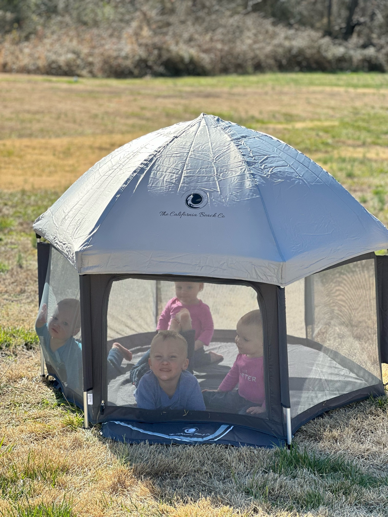 So ready for warmer days to use our pop n go playpen. It sets up and takes down in seconds. I also like the self inflatable play mat for added comfort  

#LTKfamily #LTKkids #LTKbaby