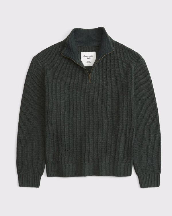 quarter-zip sweater | Abercrombie & Fitch (US)