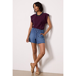 Elodie Chambray Short | Evereve