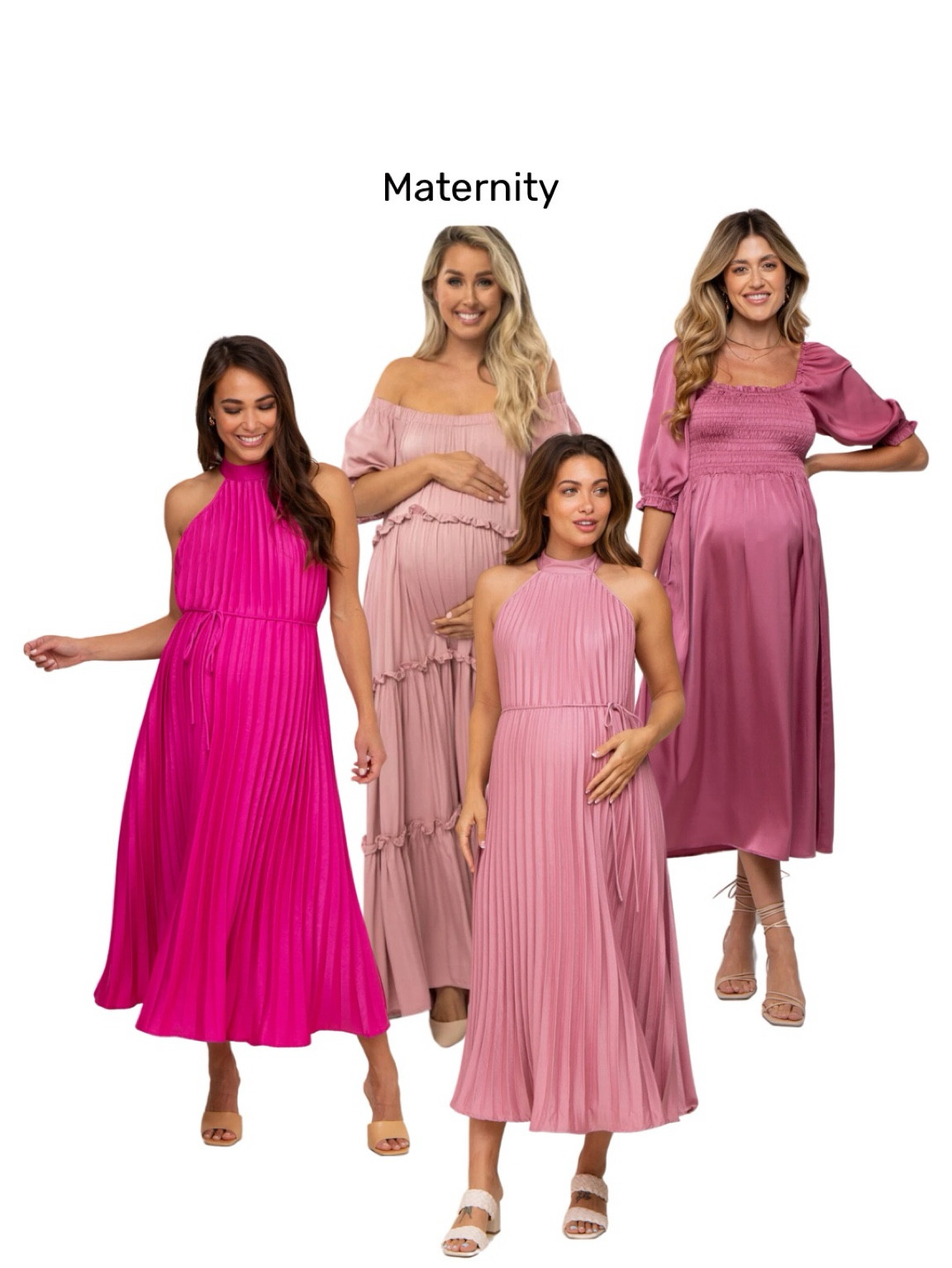 Maternity Valentine Dresses