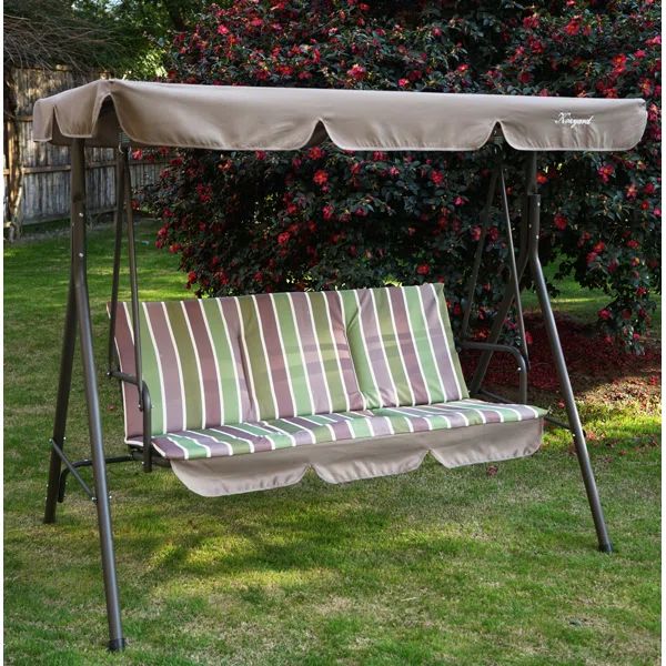 Otterburn Porch Swing with Canopy | Wayfair North America