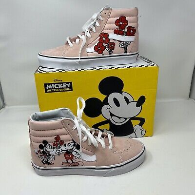 New NIB Vans Sk8-Hi Disney Minnie Mickey Mouse Pink Sneakers Shoes Size 9  | eBay | eBay US