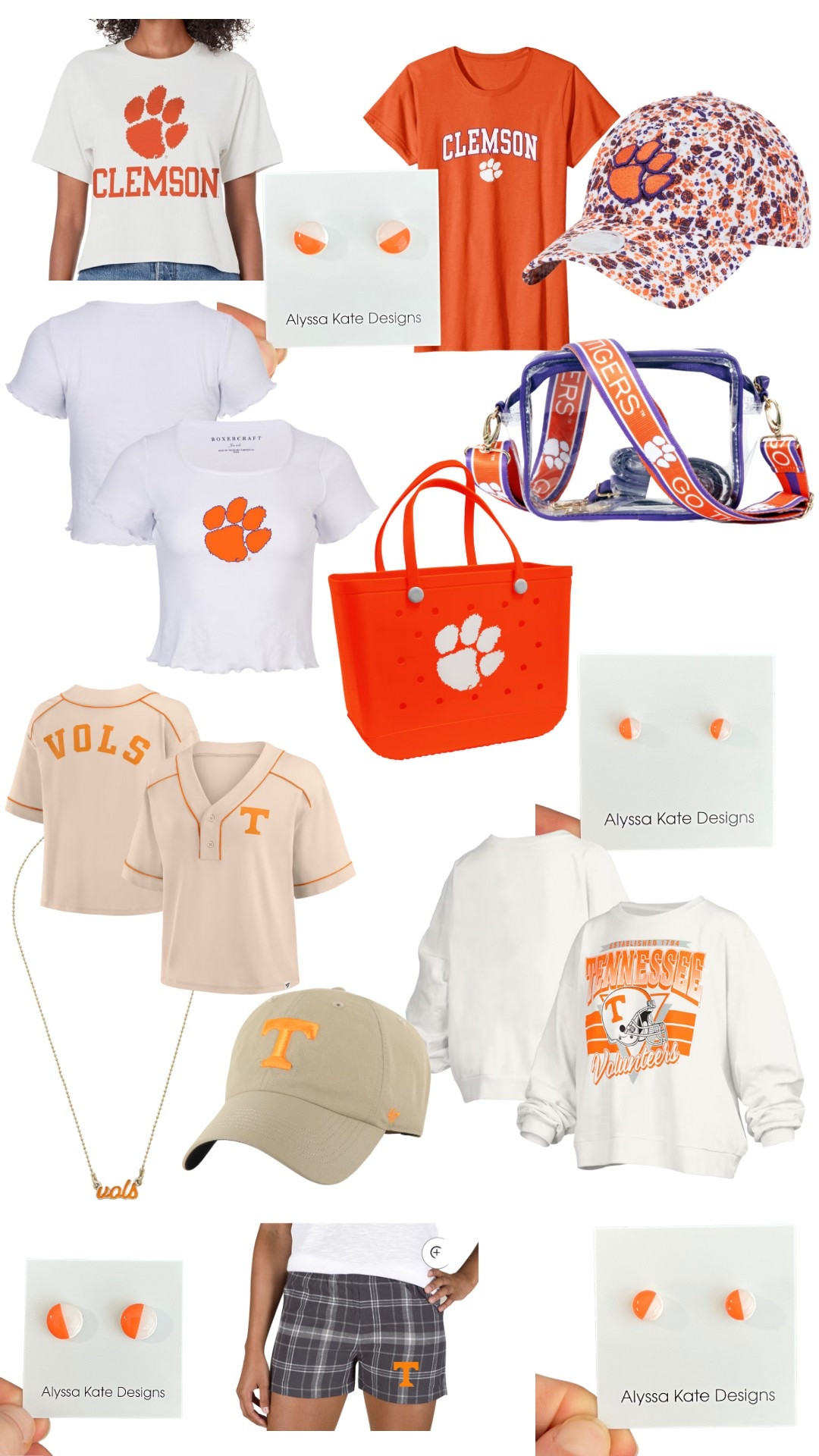 The perfect outfit ideas for your orange and white teams! Don’t forget your matching studs!

#LTKActive #LTKSeasonal #LTKStyleTip