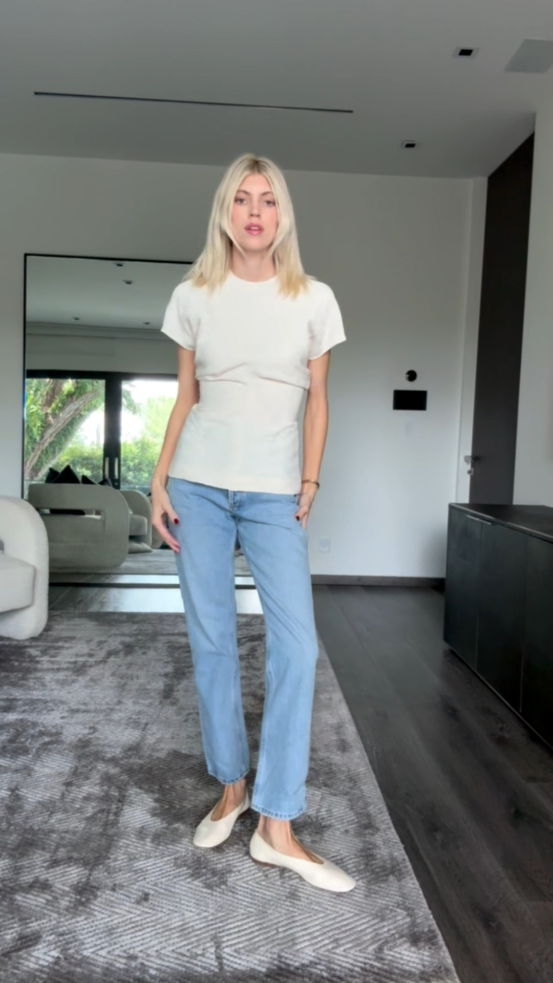 How cute is this top?! 🤍 So flattering I had to get it in black as well. Perfect closet staple!

#LTKSeasonal #LTKStyleTip #LTKShoeCrush