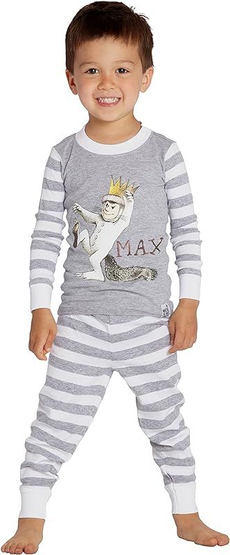 Where The Wild Things Are Boys' Toddler Max' Cotton Pajama Set | Amazon (US)