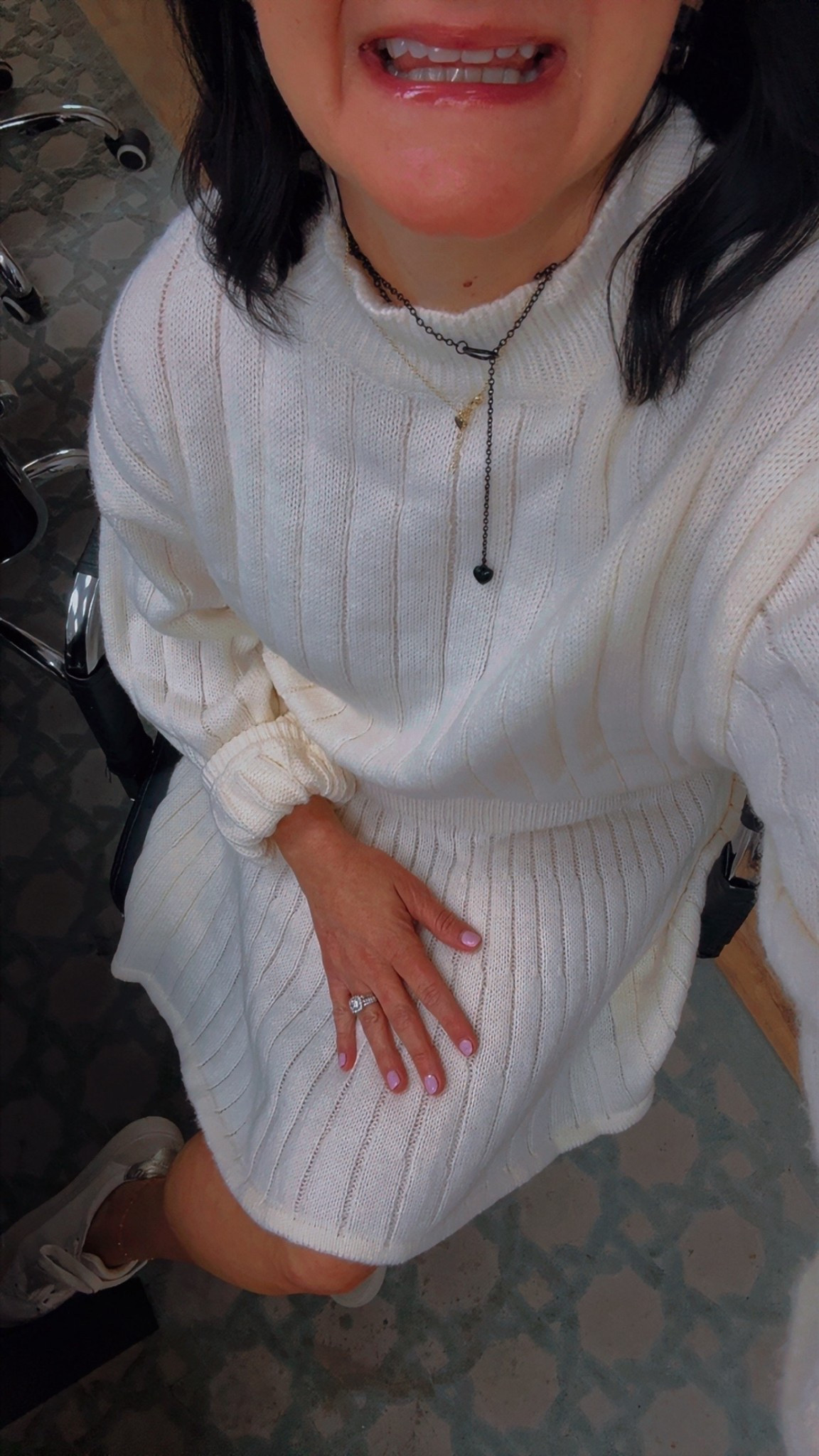 You will feel the coziest in this one!! 🤍

#LTKootd #LTKPetite #LTKWorkwear