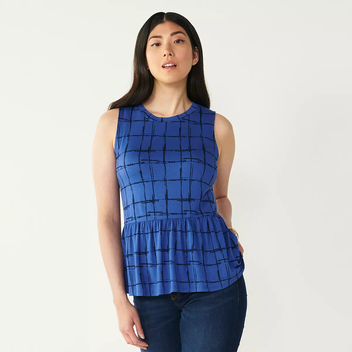 Women's Nine West Sleeveless Babydoll Top | Kohl's