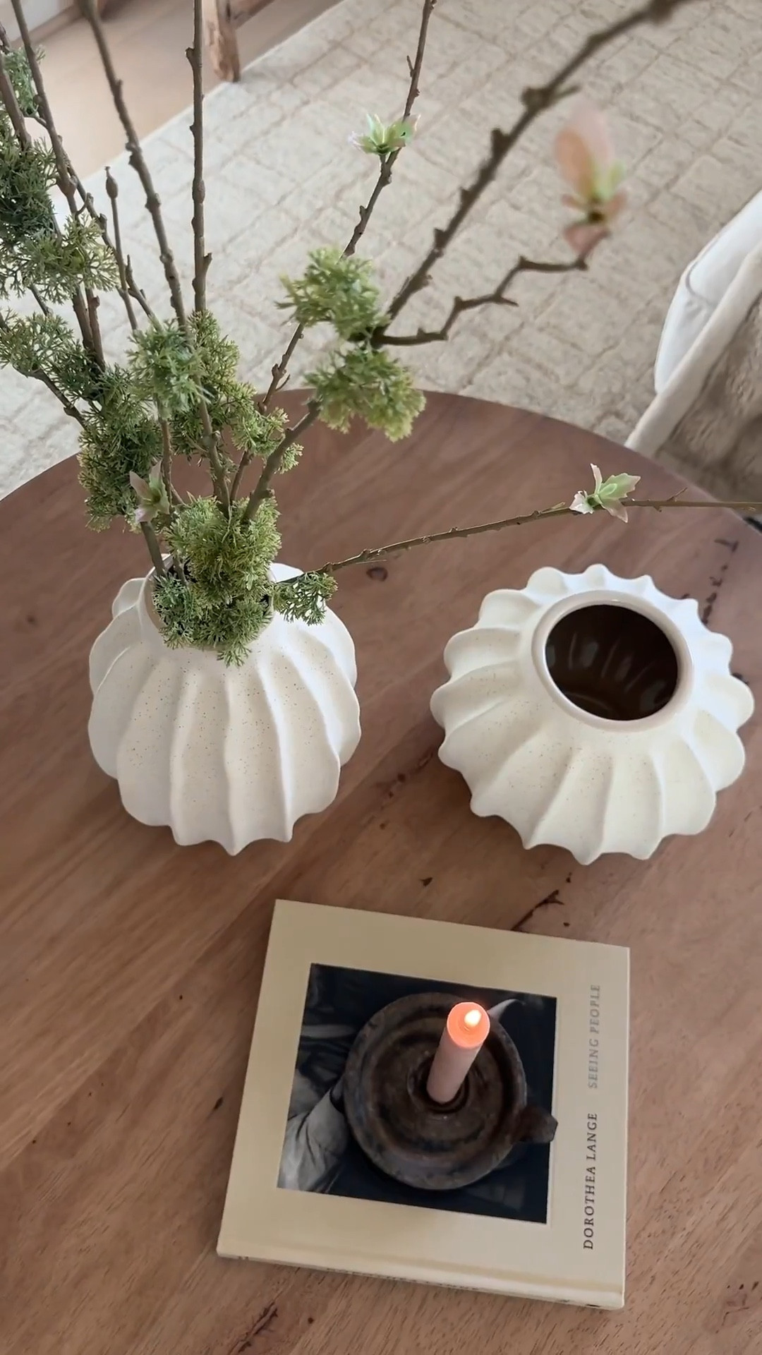 I have 3 stems in the vase, and removed some of the green leaves. 

#LTKHome #LTKStyleTip #LTKSeasonal