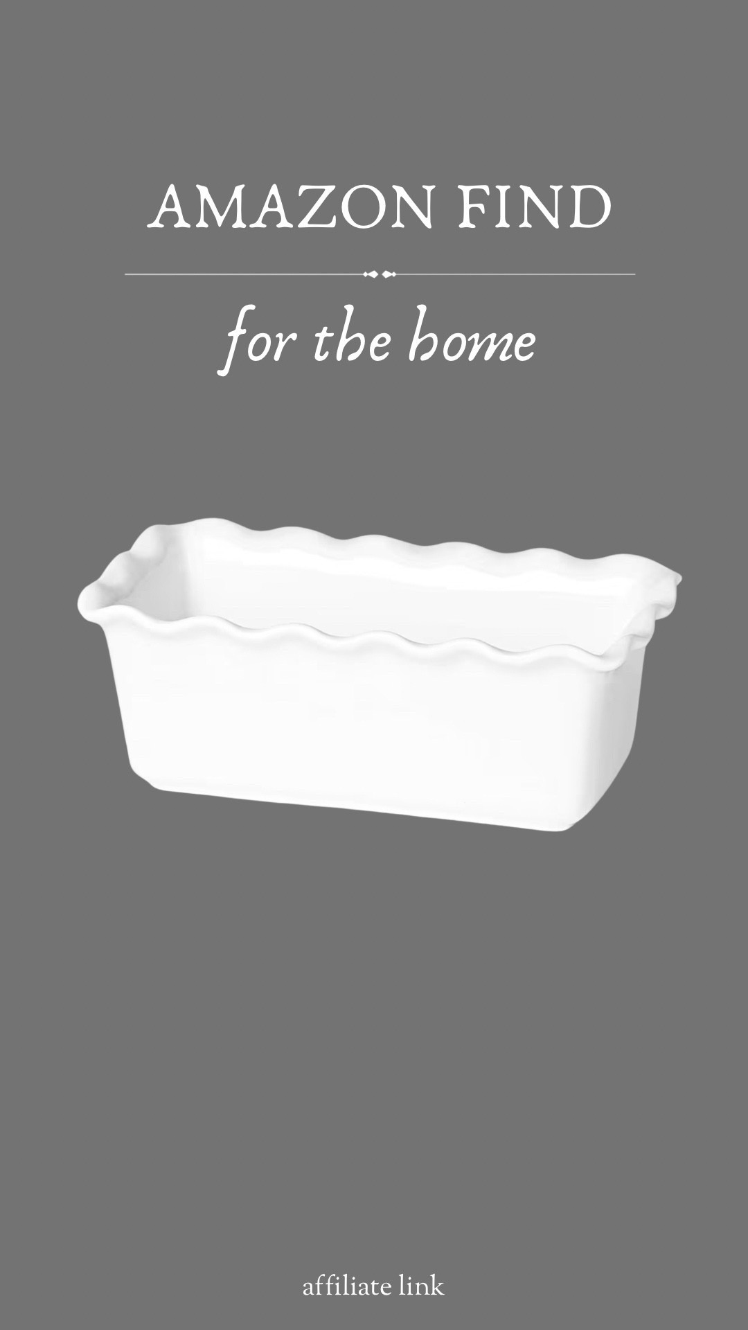 Ruffle loaf pan that reminds me of my crate and barrel one!

#LTKHome