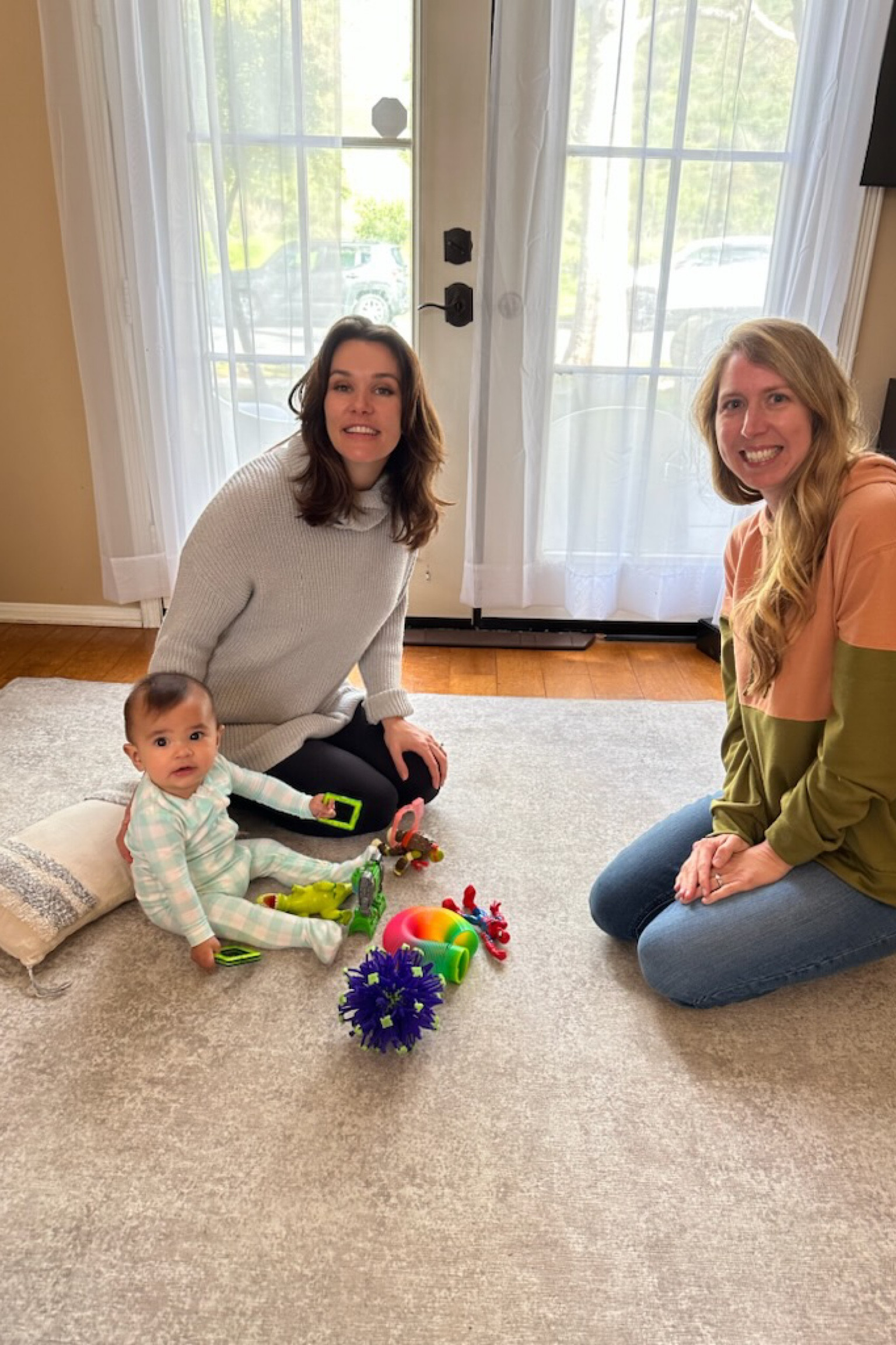 The rug we are sitting on is a Ruggable, which is washable. I ordered an extra cushion pad under it since we have young children. It’s the perfect addition to our home decor. I love our new Ruggable.

#LTKhome