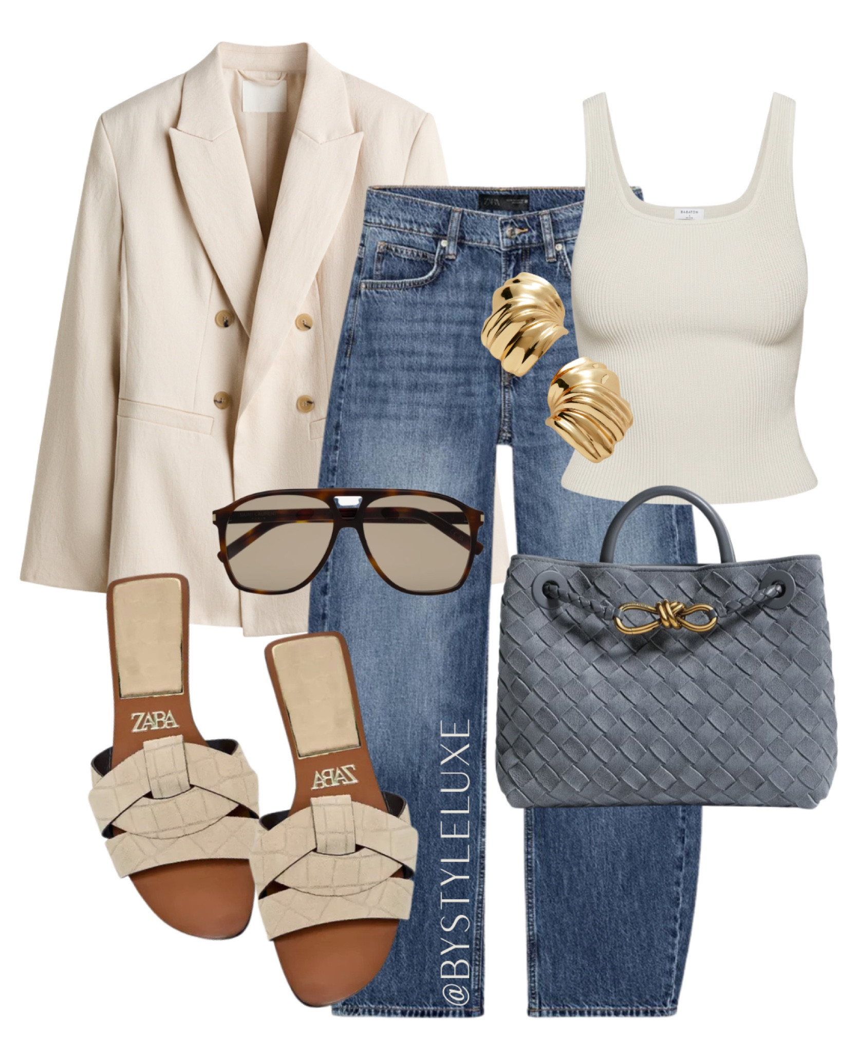 BLAZER - A fail safe spring outfit that always looks chic

#blazer #jeans #sandals 

#LTKjeans #LTKspring #LTKshoes