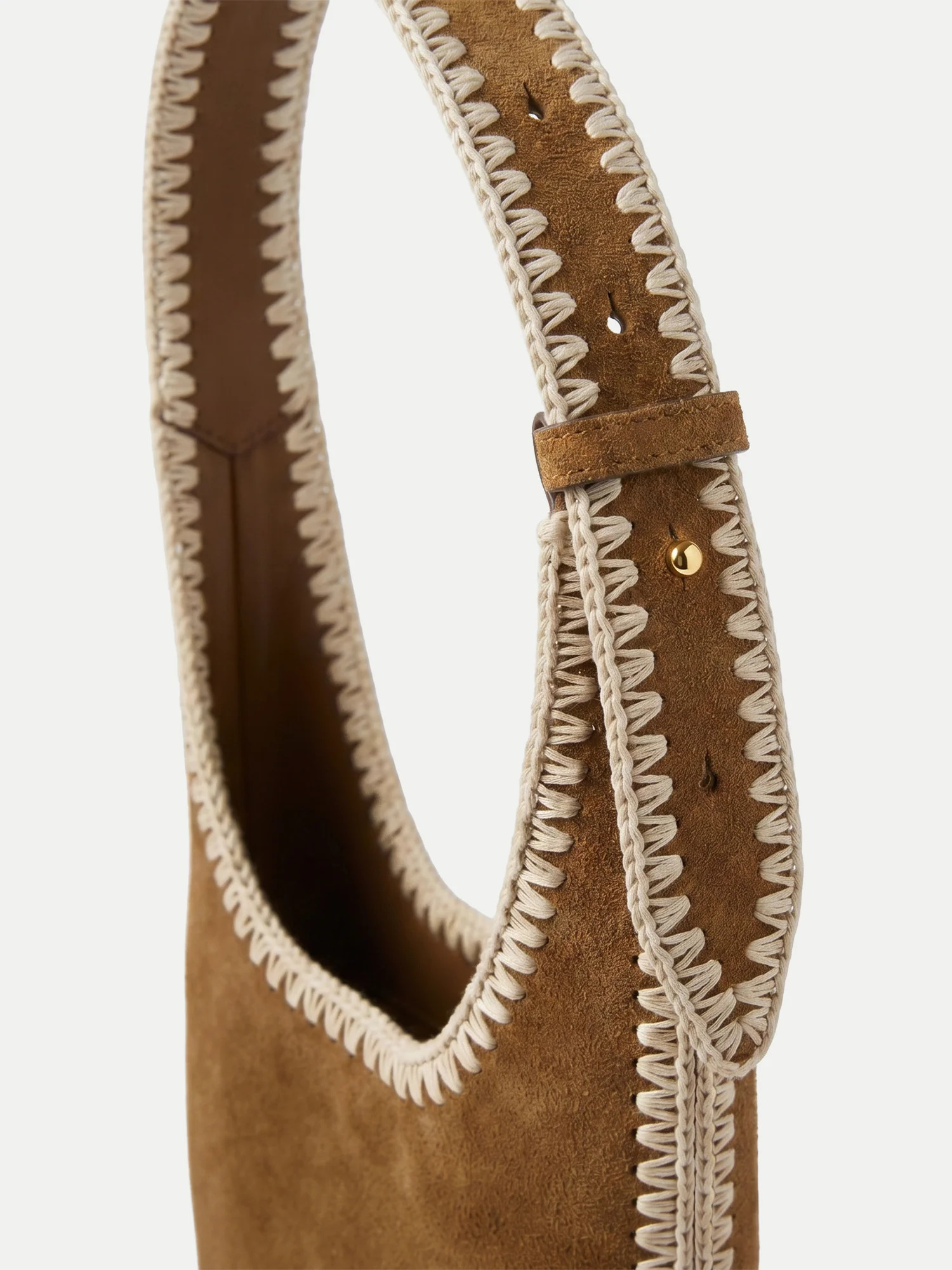 Whipstitch Loop Bag in Acorn Multi | Veronica Beard | Veronica Beard UK