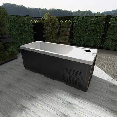 Moveable Cold Plunge, built-in Chiller & Heater Ice Tub | Wayfair North America