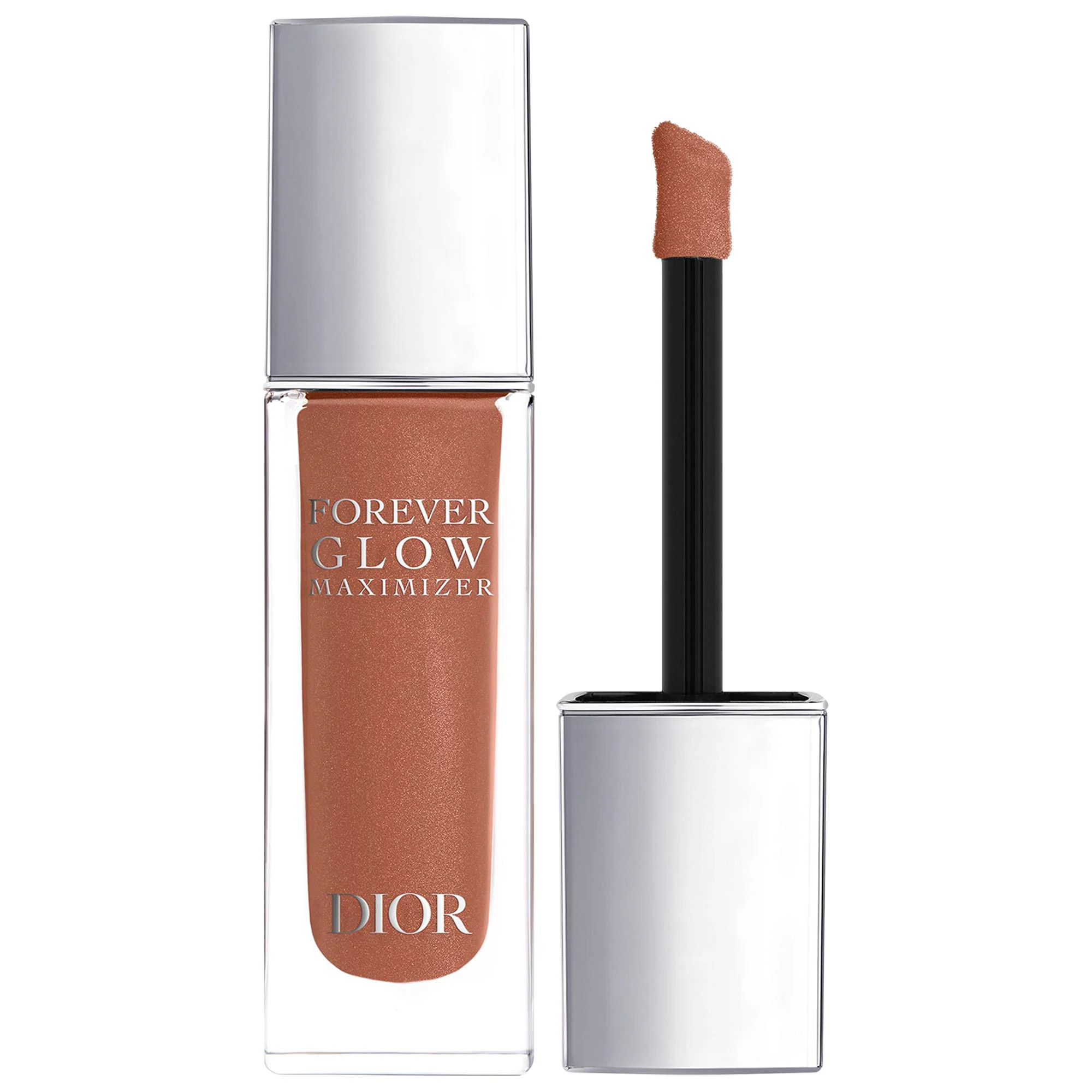 DIOR Forever Glow Maximizer Longwear Liquid Highlighter 016 Bronze 0.37 oz / 11 ml | Sephora (US)