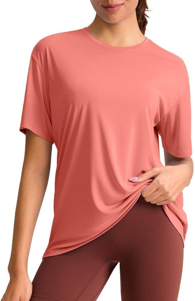 G Gradual Women's Workout Shirts Loose Fit Short Sleeve Workout Tops for Women Athletic Gym Yoga ... | Amazon (US)