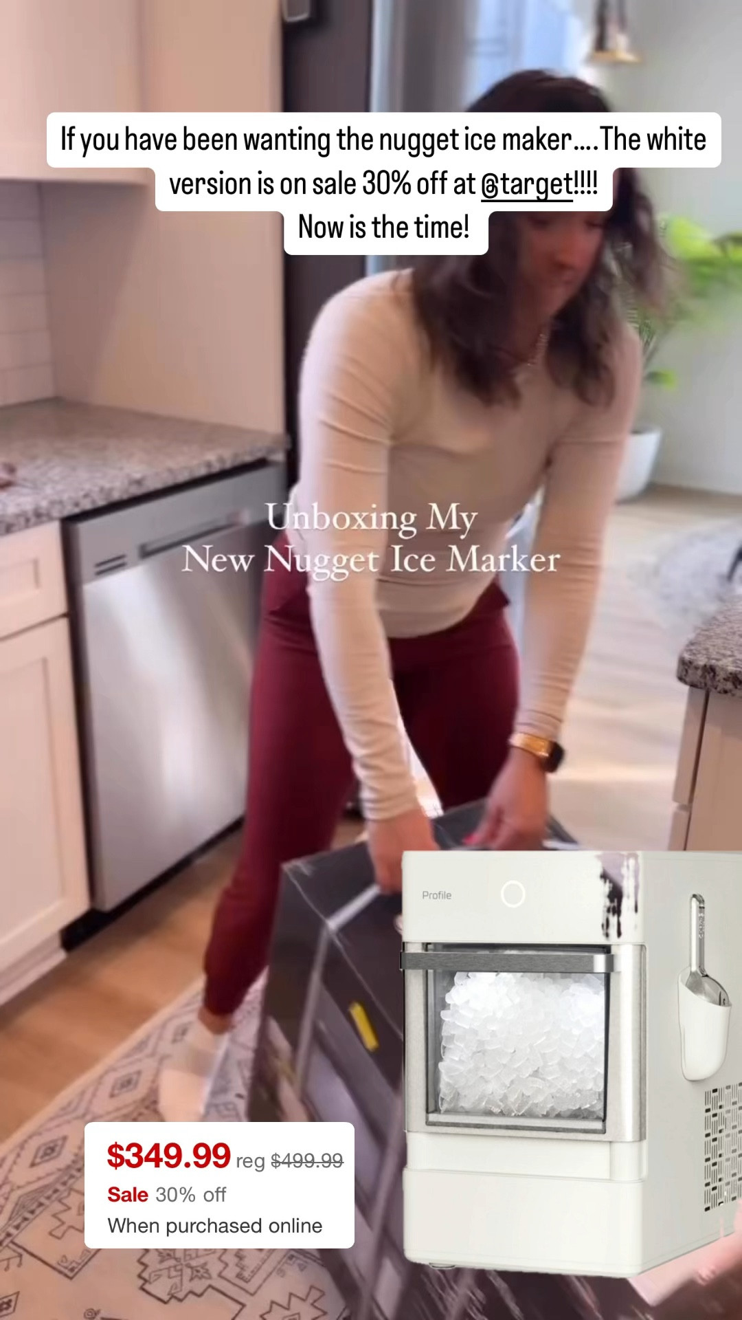 Such a good deal on the nugget ice maker in the new white color from target! 30% off and a GREAT gift option’ 

#LTKGiftGuide #LTKCyberWeek #LTKWatchNow