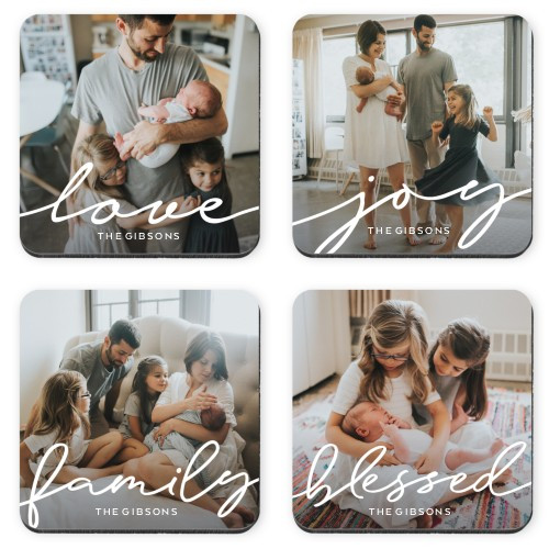 Sentiment Script Coaster | Shutterfly | Shutterfly